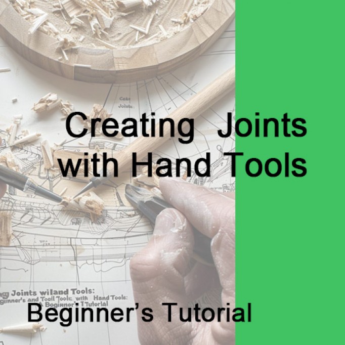 Creating  Joints with Hand Tools: A Beginner’s Tutorial