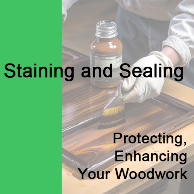 Staining and Sealing 101: Protecting and Enhancing Your Woodwork