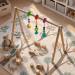 Build plan for wooden baby gym frame, Scandinavian - mobile activity play gym playset DIY - Digital Download Only