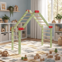 DIY plan for wooden climbing furniture, toys for toddler, indoor playground, educational toy, nature play toy - Digital Download Only