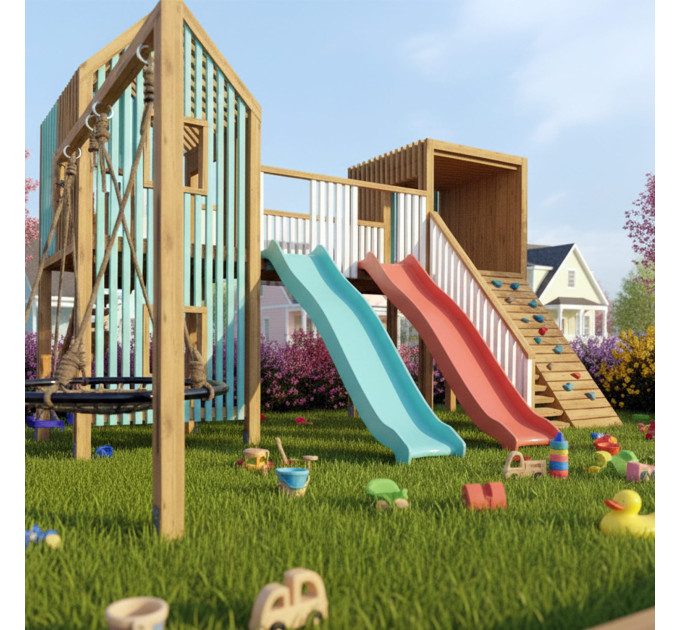 Kids Playhouse Build Plan - DIY Playset and Treehouse