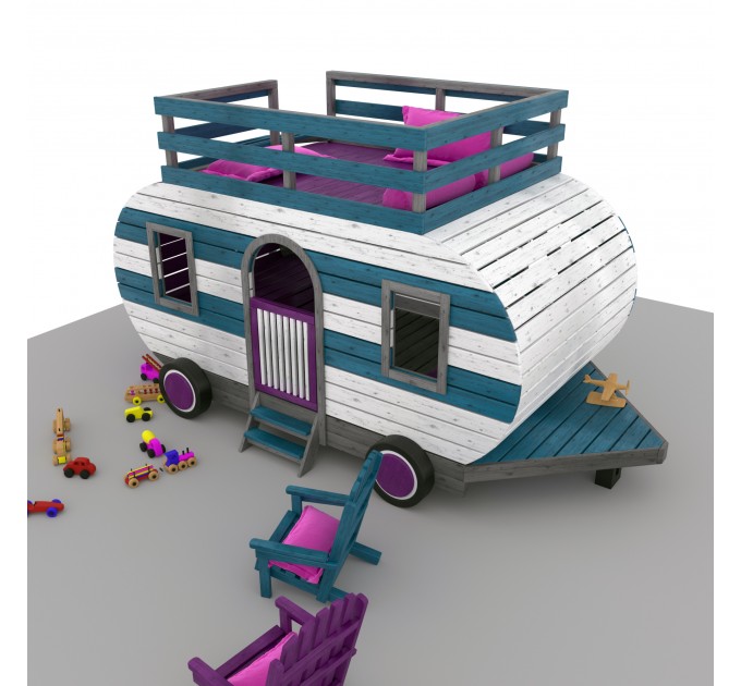 Build Your Own Kids Playhouse and Treehouse with Easy DIY Plans