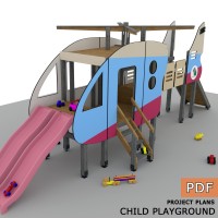 DIY Kids Camper Playhouse, Treehouse & Playset Plans - Digital Download"