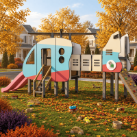 DIY Kids Camper Playhouse, Treehouse & Playset Plans - Digital Download" DIY Kids Camper Playhouse, Treehouse & Playset Plans - Digital Download"
