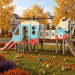 Build Your Own DIY Kids Camper Playhouse and Helicopter Treehouse