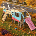 Build Your Own DIY Kids Camper Playhouse and Helicopter Treehouse
