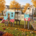 Build Your Own DIY Kids Camper Playhouse and Helicopter Treehouse