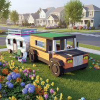 Kids Auto + Camper Playset DIY Plans - Digital Download PDF Kids Auto + Camper Playset DIY Plans - Digital Download PDF