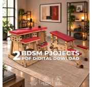 Adjustable BDSM Furniture & Spanking Bench Plans Bundle, 2 DIY Adult Furniture Projects, PDF Digital Download Adjustable BDSM Furniture & Spanking Bench Plans Bundle, 2 DIY Adult Furniture Projects, PDF Digital Download