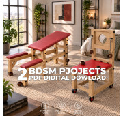Adjustable BDSM Furniture & Bondage Chair Plans Bundle, 2 DIY Adult Furniture Projects, PDF Digital Download Adjustable BDSM Furniture & Bondage Chair Plans Bundle, 2 DIY Adult Furniture Projects, PDF Digital Download