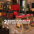 2 DIY Adult Furniture Plans: BDSM Bed & Spanking Bench