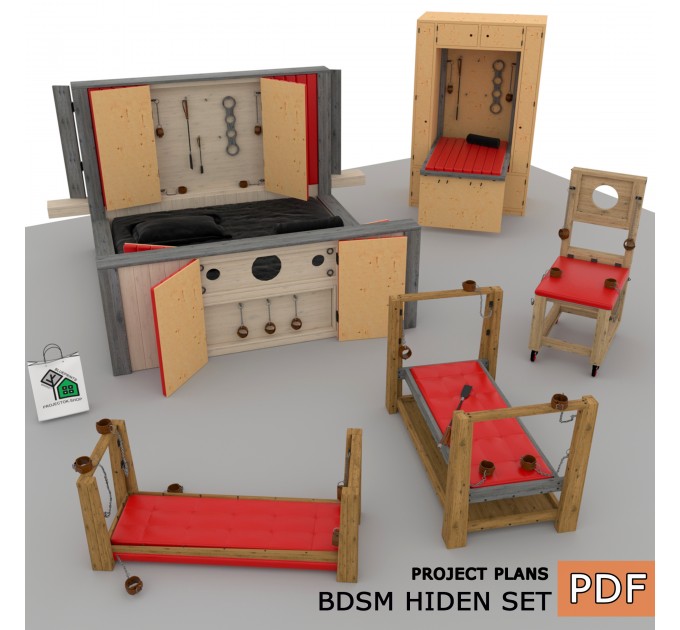 Unlock 5 Best-Selling BDSM DIY Plans with One Purchase - Limited Offer!