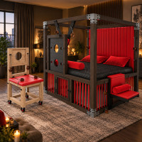 BDSM Bed & Bondage Chair Plans Bundle, 2 DIY Adult Furniture Projects, PDF Digital Download BDSM Bed & Bondage Chair Plans Bundle, 2 DIY Adult Furniture Projects, PDF Digital Download
