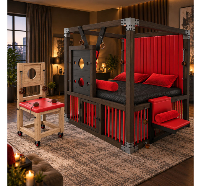 BDSM Bed & Bondage Chair DIY Plans Bundle