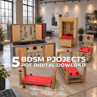 BDSM hiden plan SET, buy 1 get 5 projects- Digital Download Only