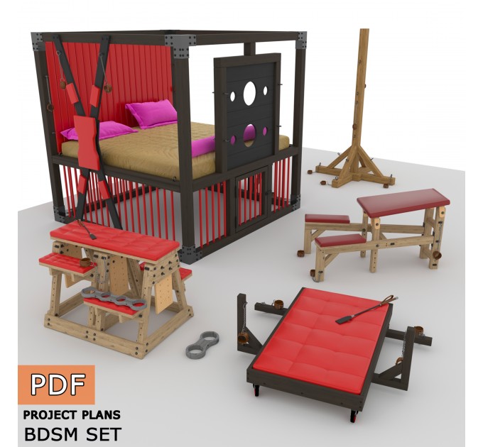 Unlock 5 Best-Selling BDSM DIY Plans with One Purchase - Limited Offer!