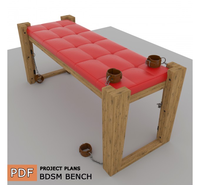 Secret BDSM Bench – Concealed Kinky Furniture DIY Plans (Download Only)