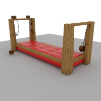 Secret BDSM BENCH – Hidden Adult Furniture - Digital Download Only