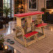 Adjustable BDSM Spanking Bench - Digital Download Only