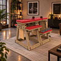 Adjustable BDSM spanking bench, adult furniture, sex bench - Digital Download Only