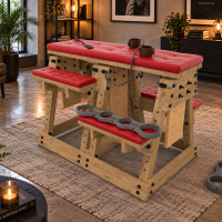 Adjustable BDSM spanking bench, adult furniture, sex bench - Digital Download Only