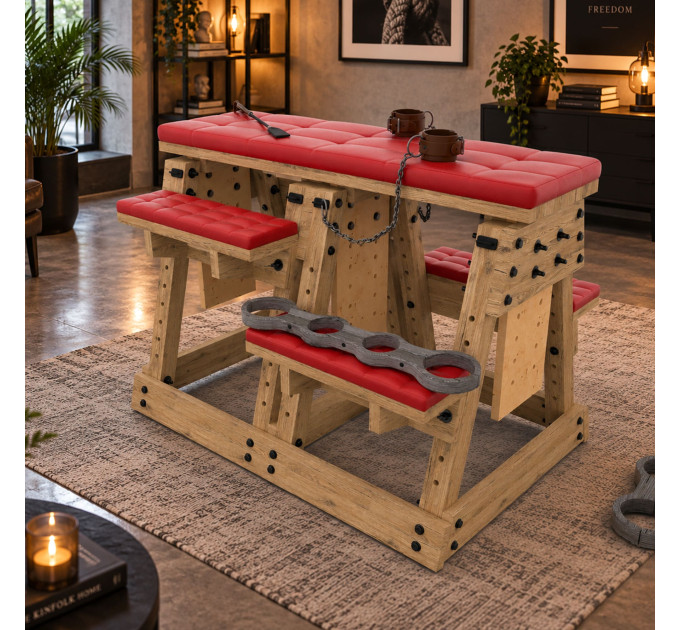 Adjustable BDSM Spanking Bench - Digital Download Only