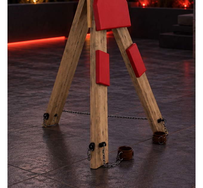 Portable BDSM Wooden Padded St Andrews Cross Plans