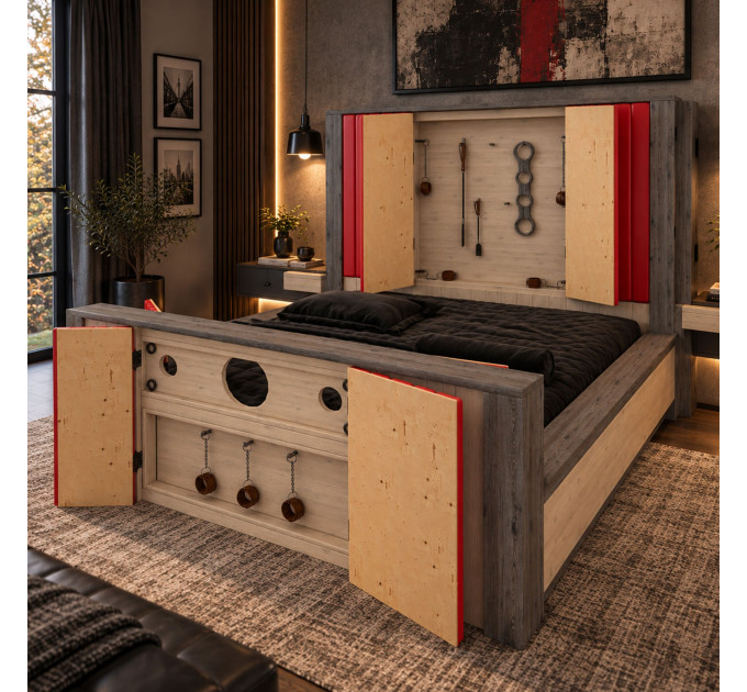 Build Your Own Adult Play Bed – Hidden BDSM Hardware (Digital Plans)