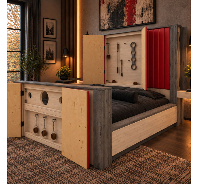 Build Your Own Adult Play Bed – Hidden BDSM Hardware (Digital Plans)