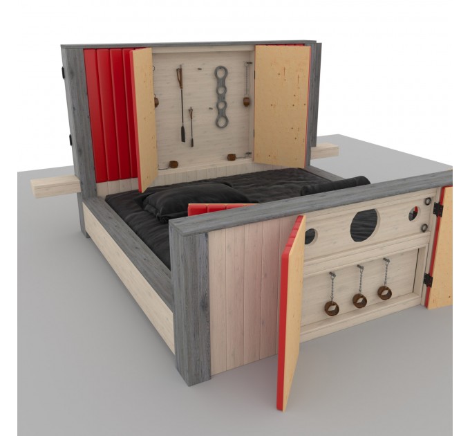 Build Your Own Adult Play Bed – Hidden BDSM Hardware (Digital Plans)