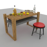 Secret BDSM Table – Adjustable Hidden Adult Furniture - Digital Download Only