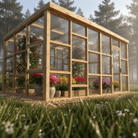 10'x18' Greenhouse Plans, greenhouse build, Framed greenhouse plans, Garden house, Greenhouse diy plan - Digital Download Only