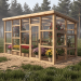 10x18 Framed Greenhouse Plans – Build Your Own Garden Greenhouse