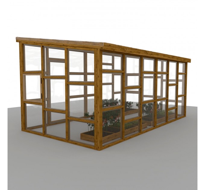 10x18 Framed Greenhouse Plans – Build Your Own Garden Greenhouse