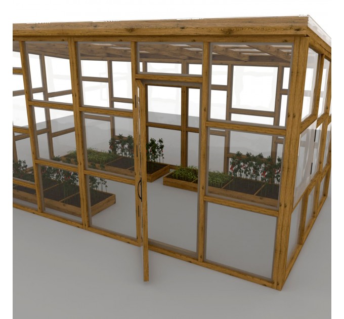 10x18 Framed Greenhouse Plans – Build Your Own Garden Greenhouse