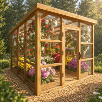 12'x11' Greenhouse Plans, greenhouse build, Framed greenhouse plans, Garden house, Greenhouse diy plan - Digital Download Only