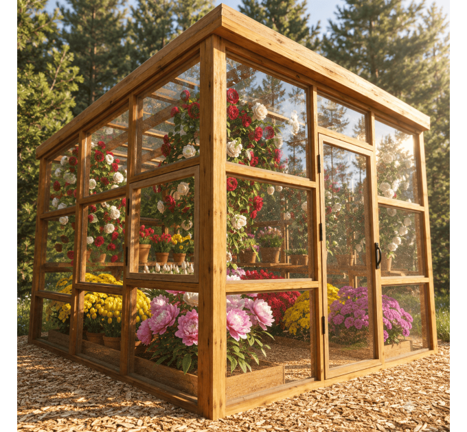 12'x11' Greenhouse Plans, greenhouse build, Framed greenhouse plans, Garden house, Greenhouse diy plan - Digital Download Only