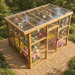 12'x11' Greenhouse Plans, greenhouse build, Framed greenhouse plans, Garden house, Greenhouse diy plan - Digital Download Only