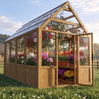 8’ x 16’ Greenhouse Plans, greenhouse build, Framed greenhouse plans, Garden house, Greenhouse diy plan - Digital Download Only