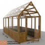 8’ x 16’ Greenhouse Plans, greenhouse build, Framed greenhouse plans, Garden house, Greenhouse diy plan - Digital Download Only