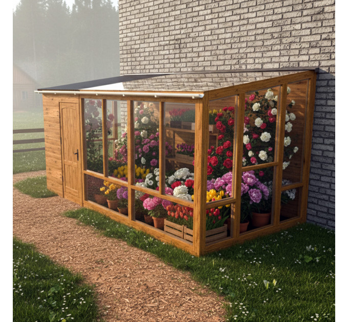 Framed Greenhouse & Garden Shed Plans – DIY Outdoor Build