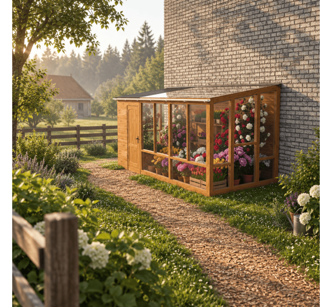 Framed Greenhouse & Garden Shed Plans – DIY Outdoor Build