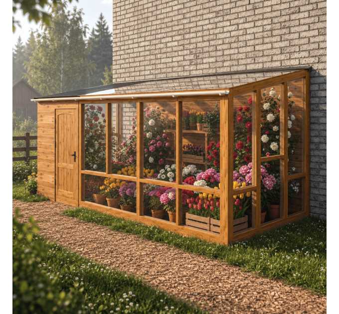 Framed Greenhouse & Garden Shed Plans – DIY Outdoor Build