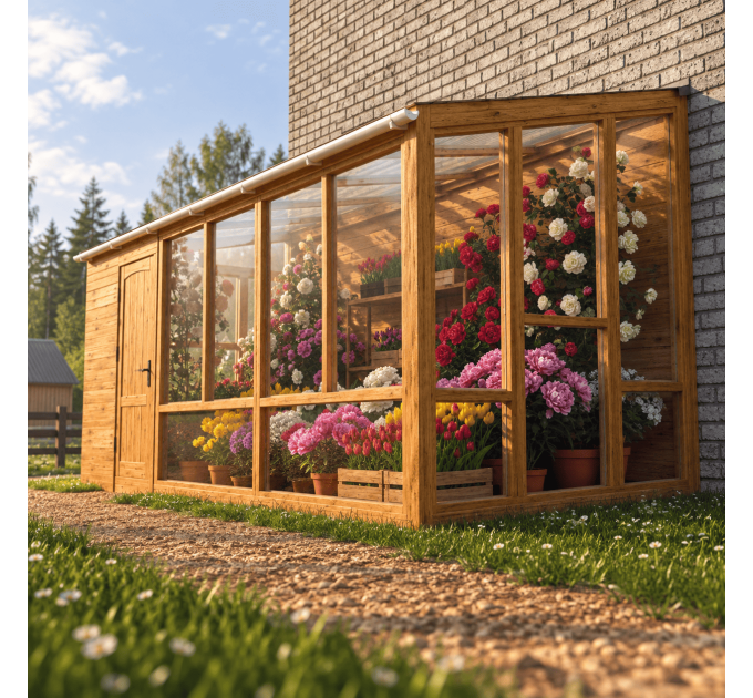 Framed Greenhouse & Garden Shed Plans – DIY Outdoor Build