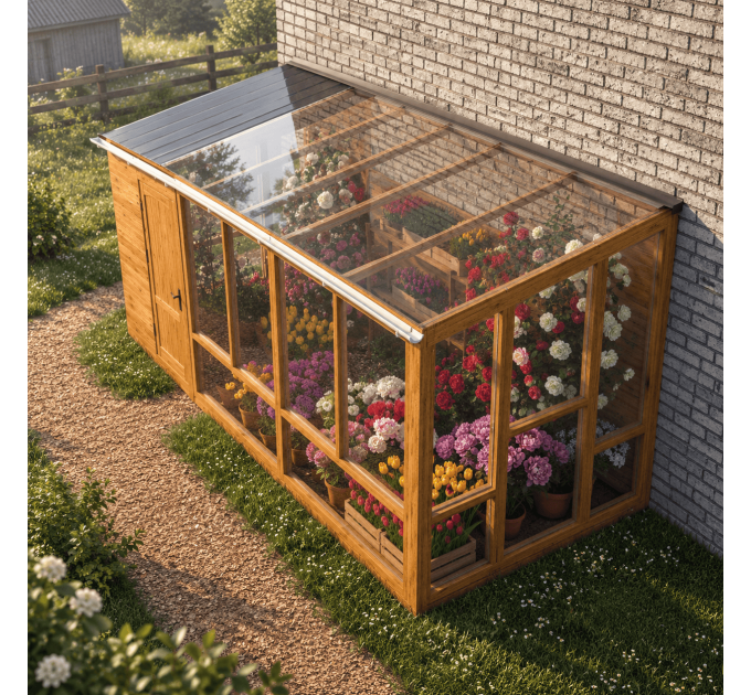 Framed Greenhouse & Garden Shed Plans – DIY Outdoor Build