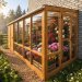 Framed Greenhouse & Garden Shed Plans – DIY Outdoor Build