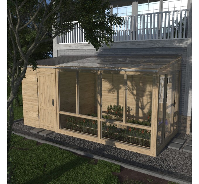 Framed Greenhouse & Garden Shed Plans – DIY Outdoor Build