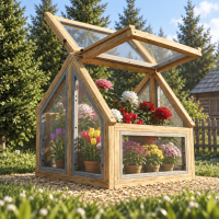 Little garden greenhouse Plans - Digital Download Only