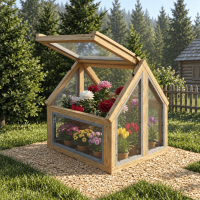 Little garden greenhouse Plans - Digital Download Only Little garden greenhouse Plans - Digital Download Only