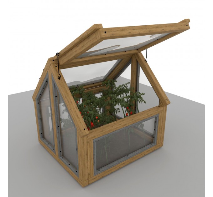 Little Garden Greenhouse Building Plans – Instant Download PDF